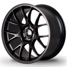 18 Inch Miro Type 112 Silver/Mattte Black 5x120