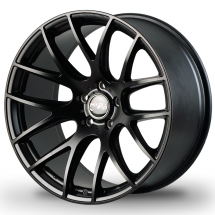 19 Inch Miro Type 111 Silver/Mattte Black 5x114.3