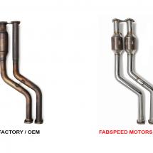Fabspeed Sport Catalytic Converters for BMW E46 M3