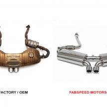 Fabspeed Maxflo Exhaust System for Boxster 97-99 (Street)