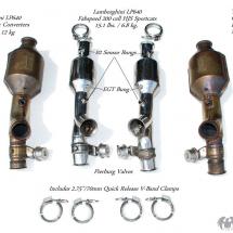 Fabspeed Primary Sport Cat. Converters for 07-10 Murcielago
